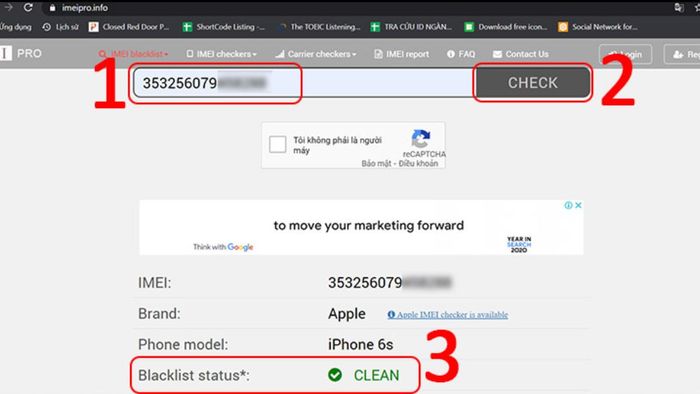 Cách unlock iPhone bằng code - Bước 1