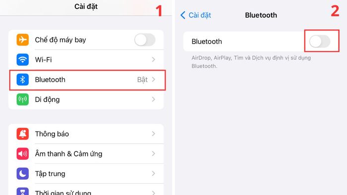 Ngắt kết nối dữ liệu di động, GPS, Bluetooth trên iPhone - Bước 3