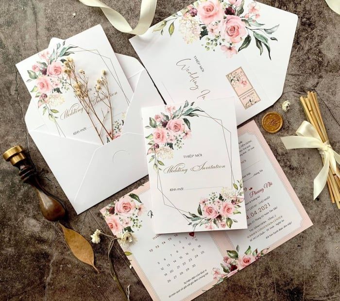 Hình ảnh thiệp cưới Hải Dương