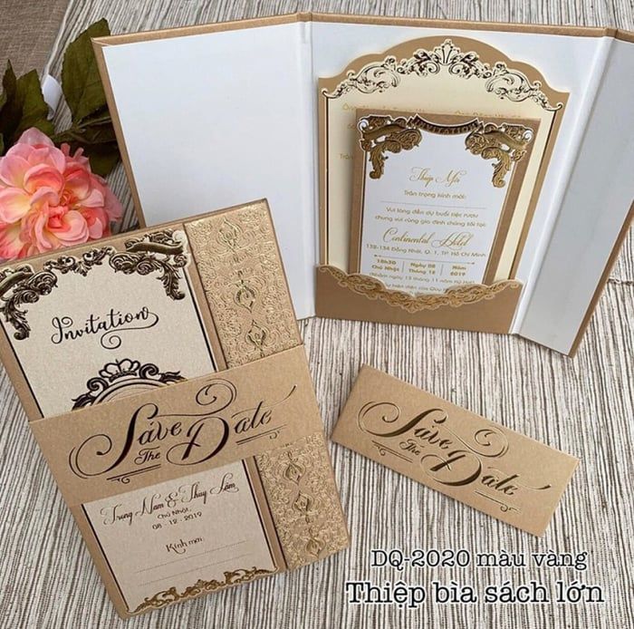 Hình ảnh thiệp cưới Lan Toàn