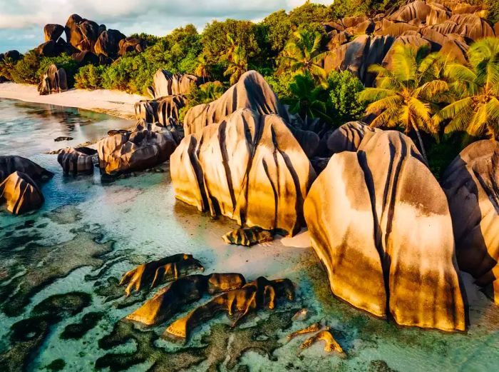 Anse Source d'Argent Beach, La Digue Island, Seychelles