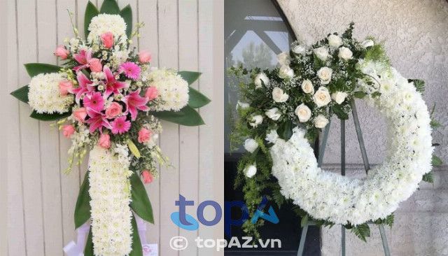 Tiệm hoa Lucky, tọa lạc tại Bến Cát, Bình Dương