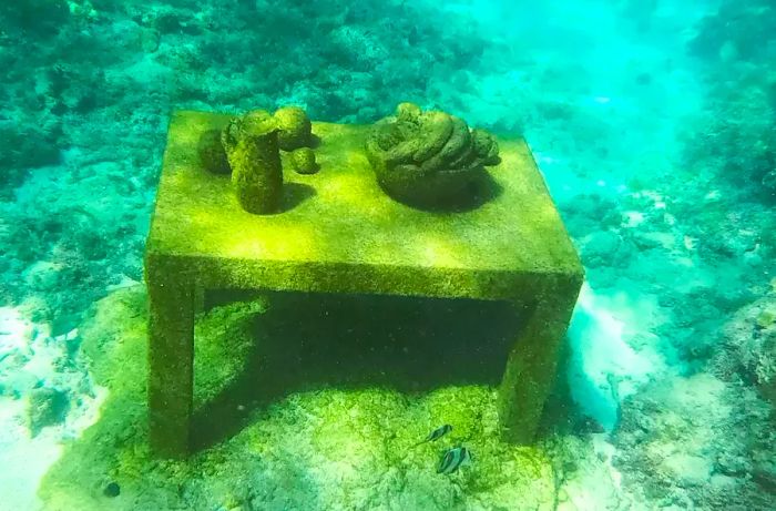 Unstill Life at the Molinière Underwater Sculpture Park in Grenada