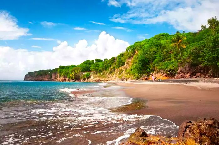 Woodlands Beach, Montserrat, Caribbean.