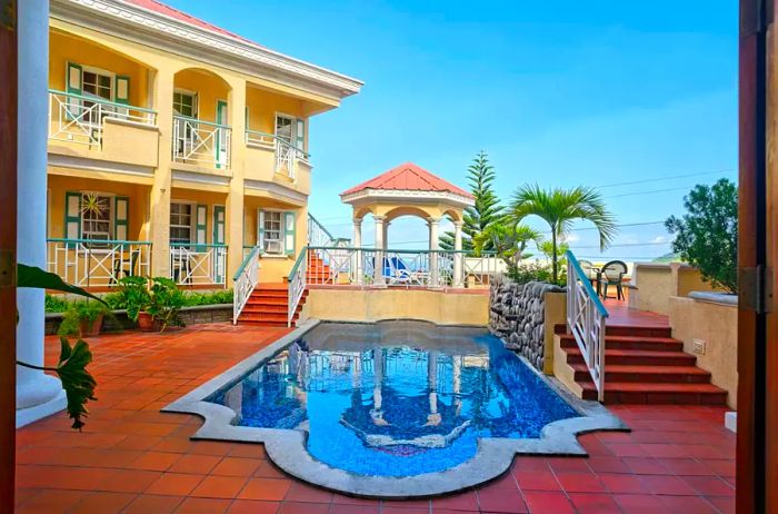 Exterior view of Tropical Mansion Suites, Montserrat