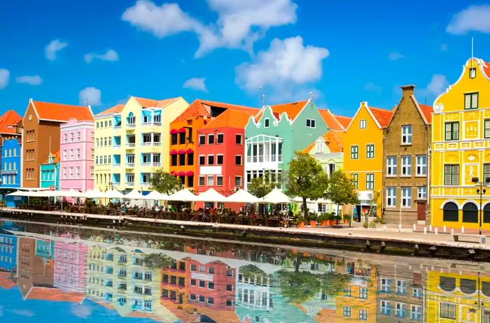 A sunny day in Willemstad, Curacao