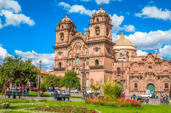 The Church of the Society of Jesus in Cusco, Peru