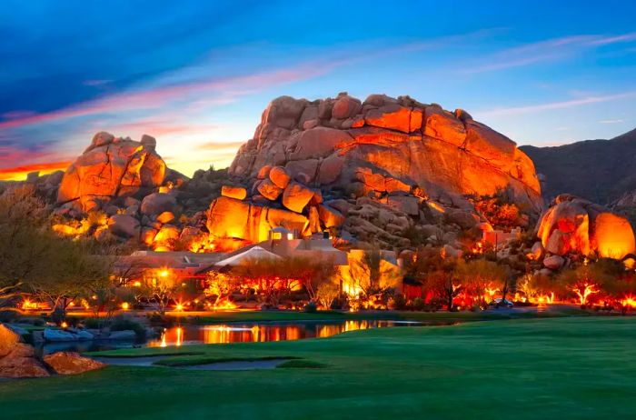 Exterior view of Boulders Resort