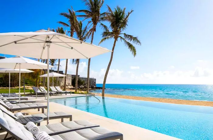 St Regis Bermuda's Pool Area