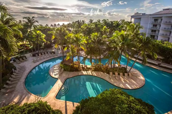 Lago Mar Beach Resort & Club, featuring a hotel pool in Ft. Lauderdale, Florida