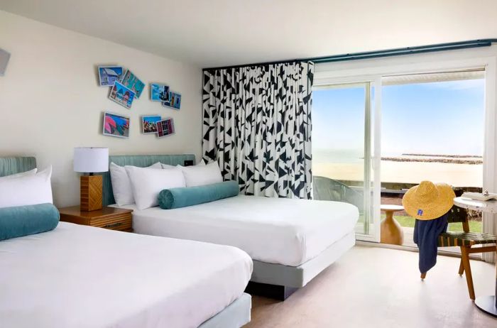 Guest room at Red Jacket Beach Resort