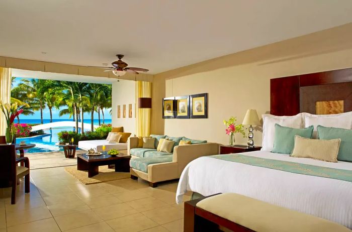 Guest room at Secrets Aura Cozumel