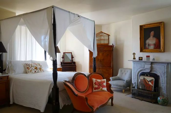 Guest room at The Parsonage