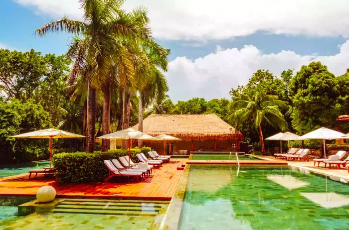 Pool at Grand Velas Riviera Maya