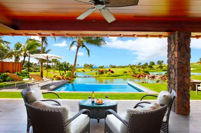 Kukui`ula Club Villa Lanai