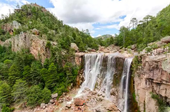 Waterfall in Chihuahua