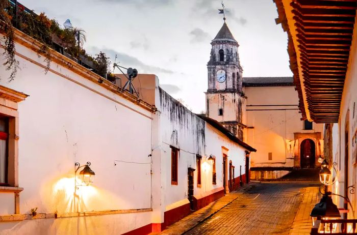 Patzcuaro, a magical town located in Michoacan, Mexico.