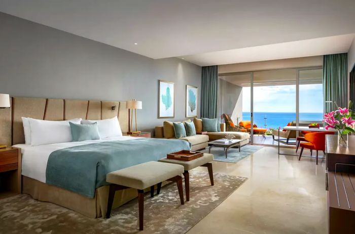 Guest room at Grand Velas Los Cabos