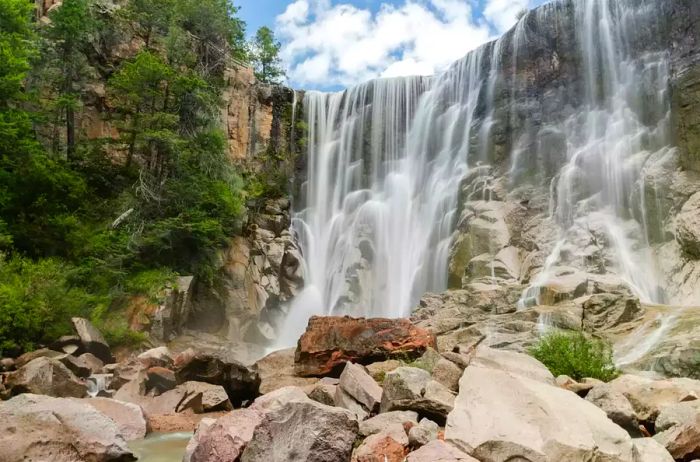 Waterfall in Copper Canyon