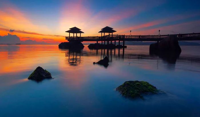 Sunrise at Pulau Ubin