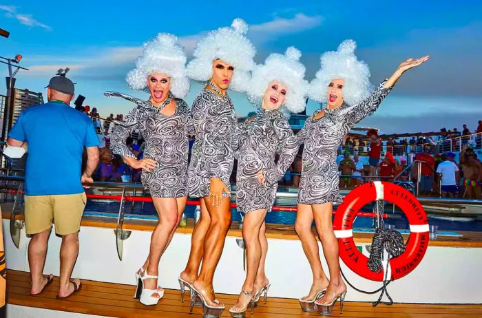 Vacaya's Gay Cruise: Daytime Parties and Evening Drag Shows