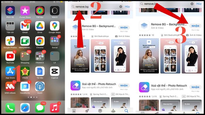 Hướng dẫn tải và sử dụng Remove BG trên điện thoại