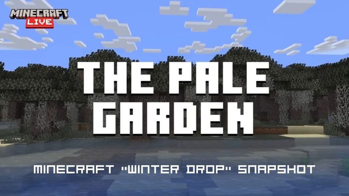 Âm thanh cọt kẹt giữa đêm… – Bìa của Minecraft “Winter Drop” mới