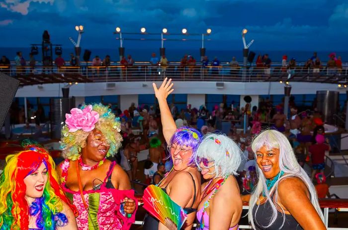 Vacaya's Gay Cruise: Daytime Parties and Evening Drag Shows