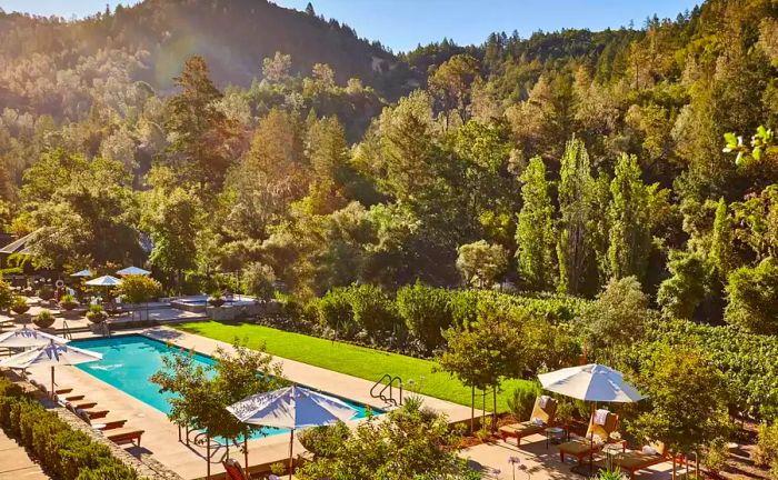 Top Romantic Hotels: Calistoga Ranch, California