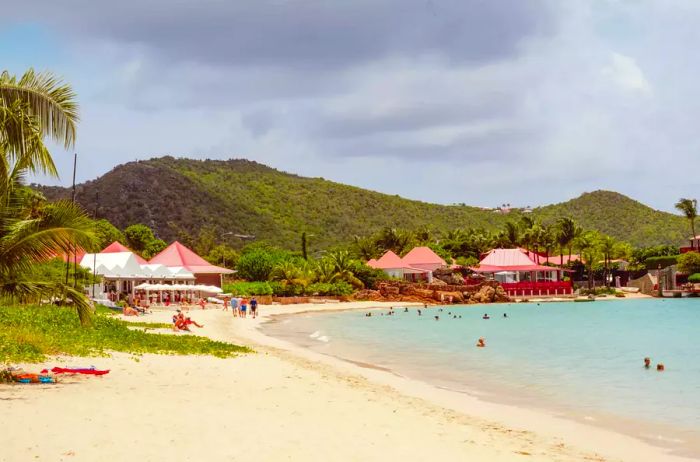 Beach at St. Barts