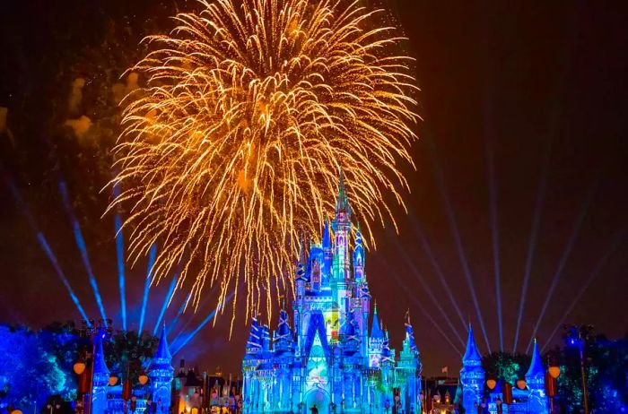 “Happily Ever After” makes its grand return on July 1, 2021, at Magic Kingdom Park within Walt Disney World Resort in Lake Buena Vista, Florida.