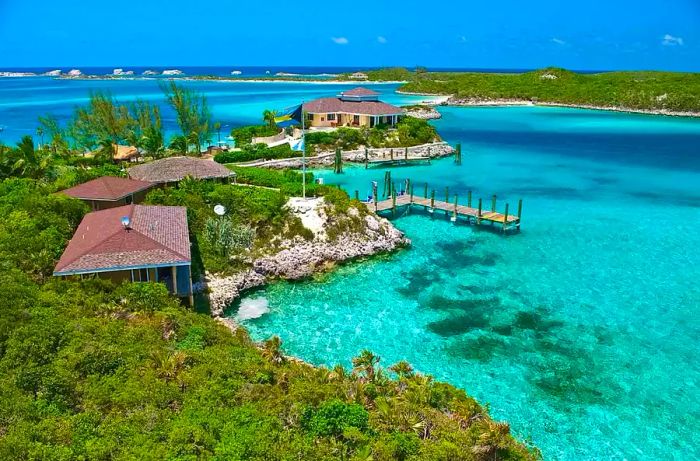 Fowl Cay Resort in the Bahamas