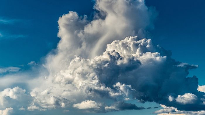 Mẫu background bầu trời ấn tượng