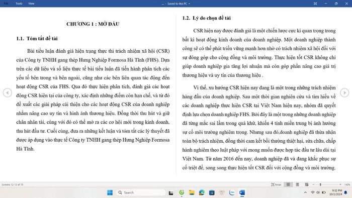 Hướng dẫn tách tài liệu Word theo trang bằng VBA - Bước 1