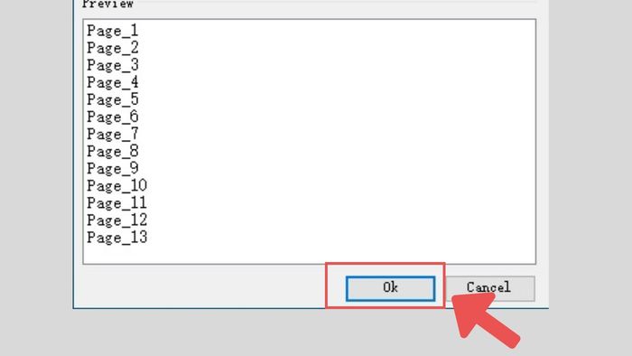 Hướng dẫn tách file Word thành các file con bằng Plugin Kutools - Bước 4
