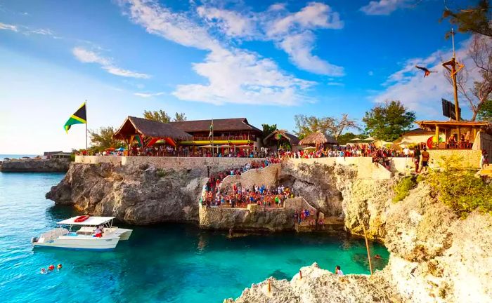 Rick's Cafe in Negril, Jamaica, Caribbean