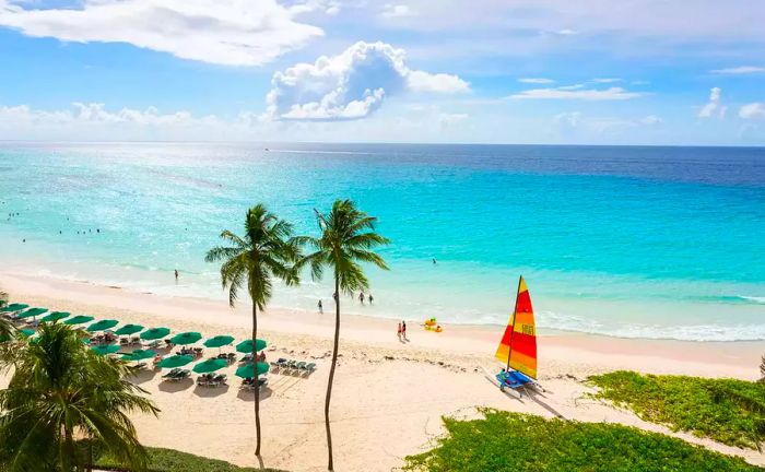 Worthing Beach, Barbados, Caribbean