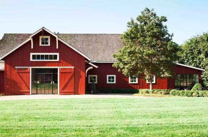 The barn at Blackberry Farm