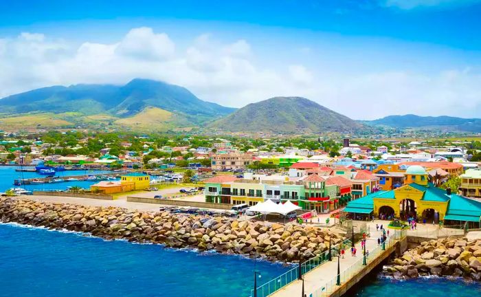 Port Zante in Basseterre, St. Kitts and Nevis