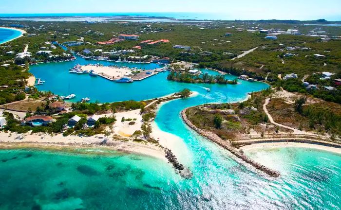 Turtle Cove, Turks and Caicos, Caribbean