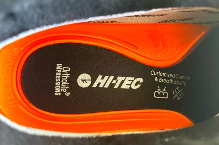 Bird's-eye view of the interior of a Hi-Tec Women’s Altitude VI I WP Hiking Boot