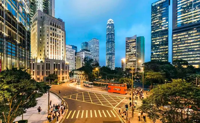 Roadways in Hong Kong