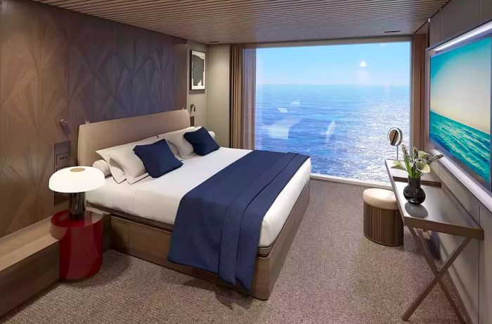 Haven Duplex Bedroom aboard the Norwegian Luna