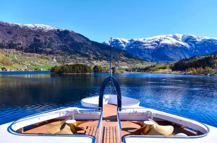 A view from the Swan’s Nest on the SH Diana