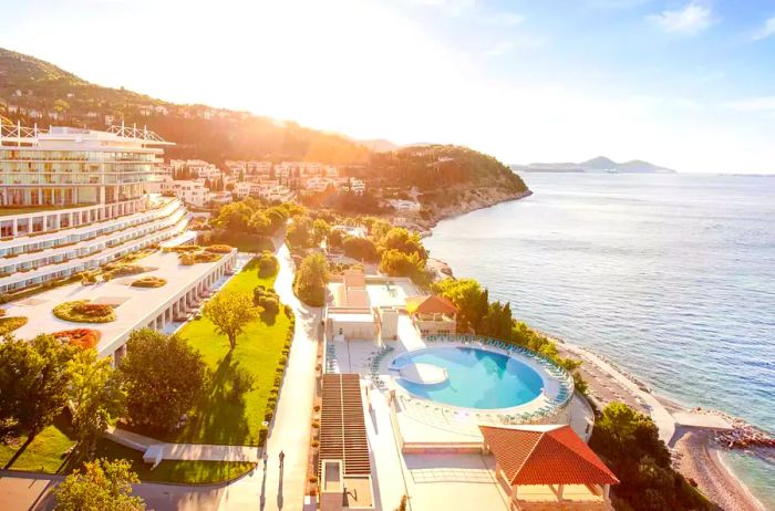 Bird's-eye view of Sun Gardens Resort