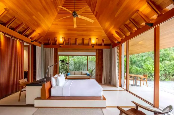 Guest room at Amanyara