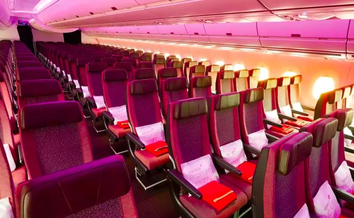 Inaugural Flight of Virgin Atlantic's A350