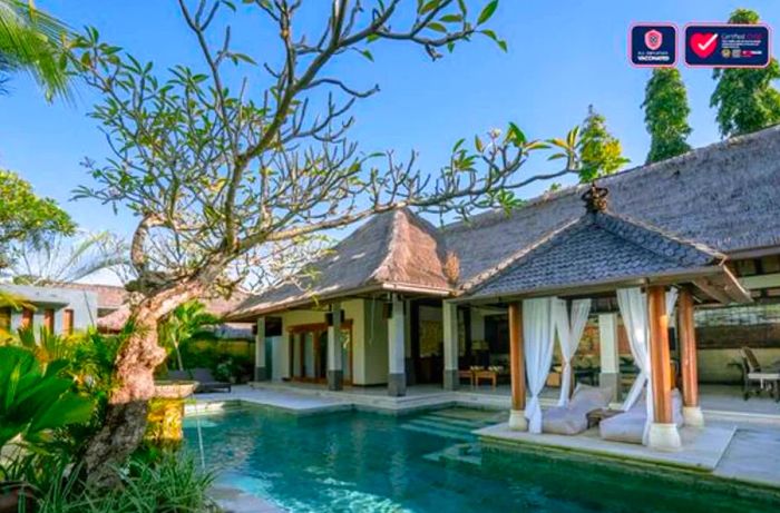 Maya Sayang Resort in Seminyak Featuring Pool