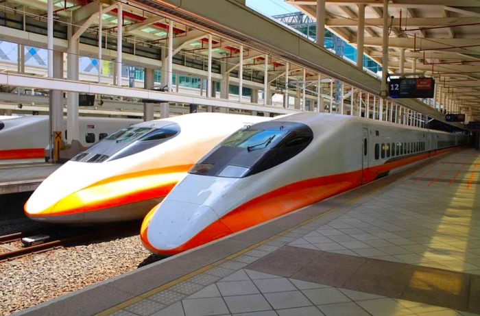 High-Speed Rail from Taipei to Taichung