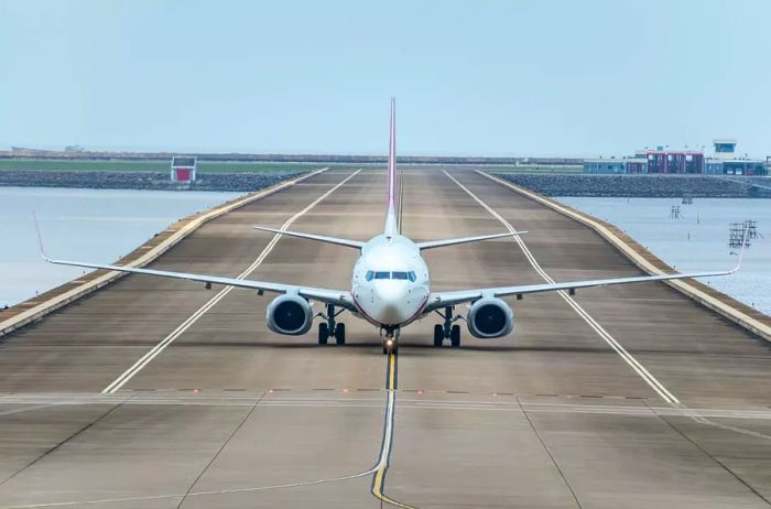 Aircraft on the tarmac